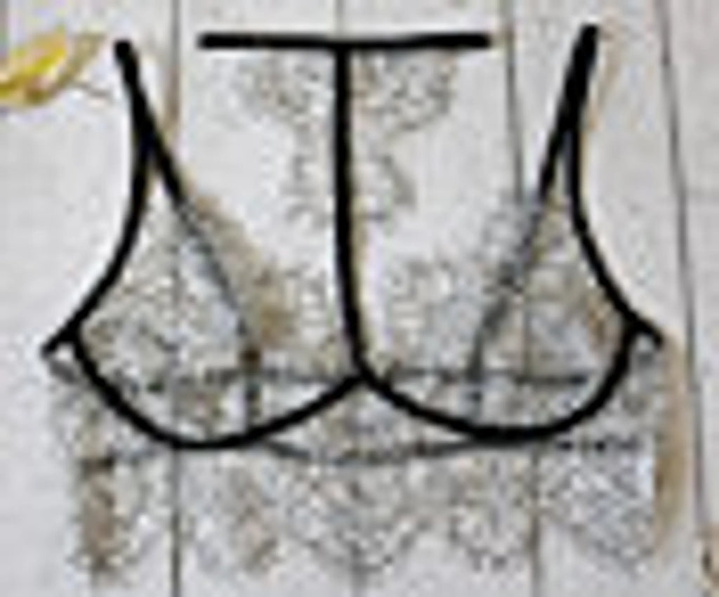 La Belle Fantastique Blissfrill See Through Sexy Lingerie (2 Piece Set)