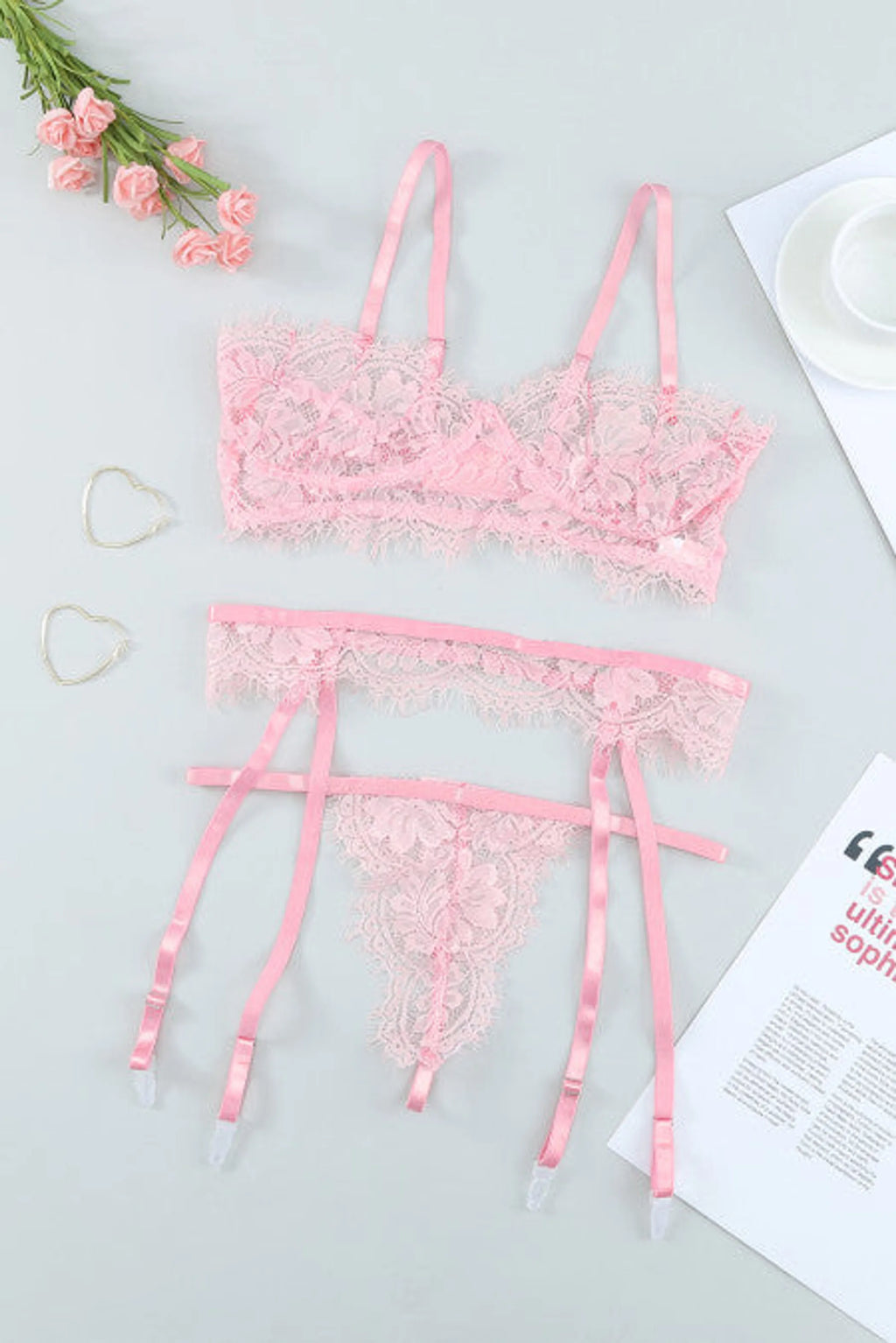 La Belle Fantastique Gianna Sexy Lingerie (3 Piece Set)