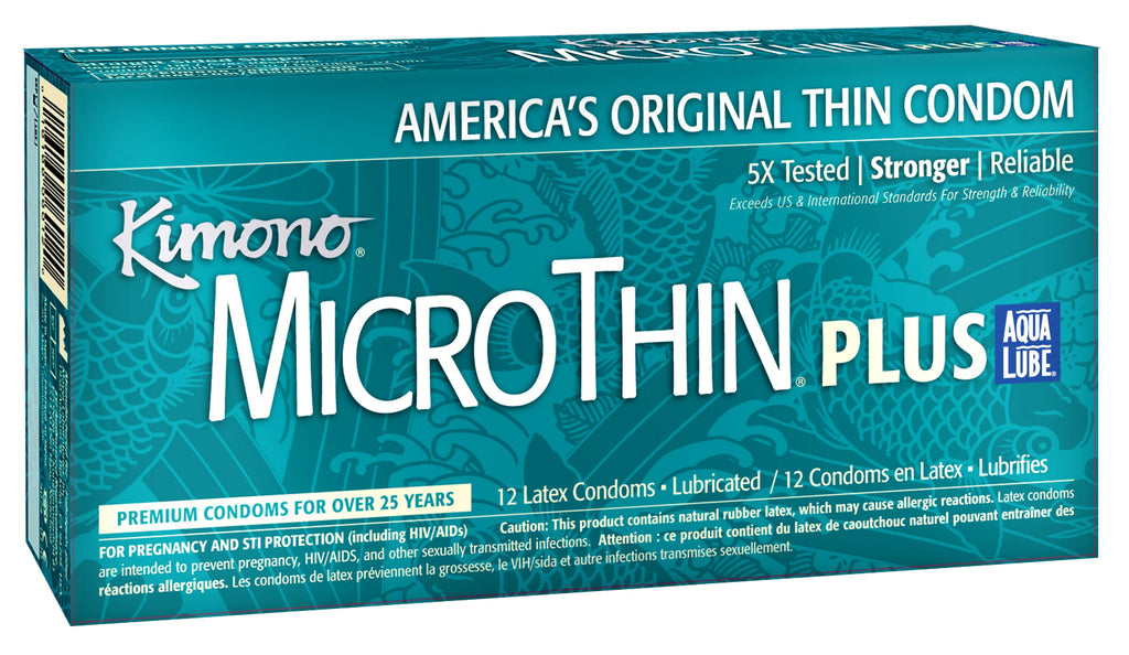 KIMONO MICROTHIN W/AQUA LUBE 12PK