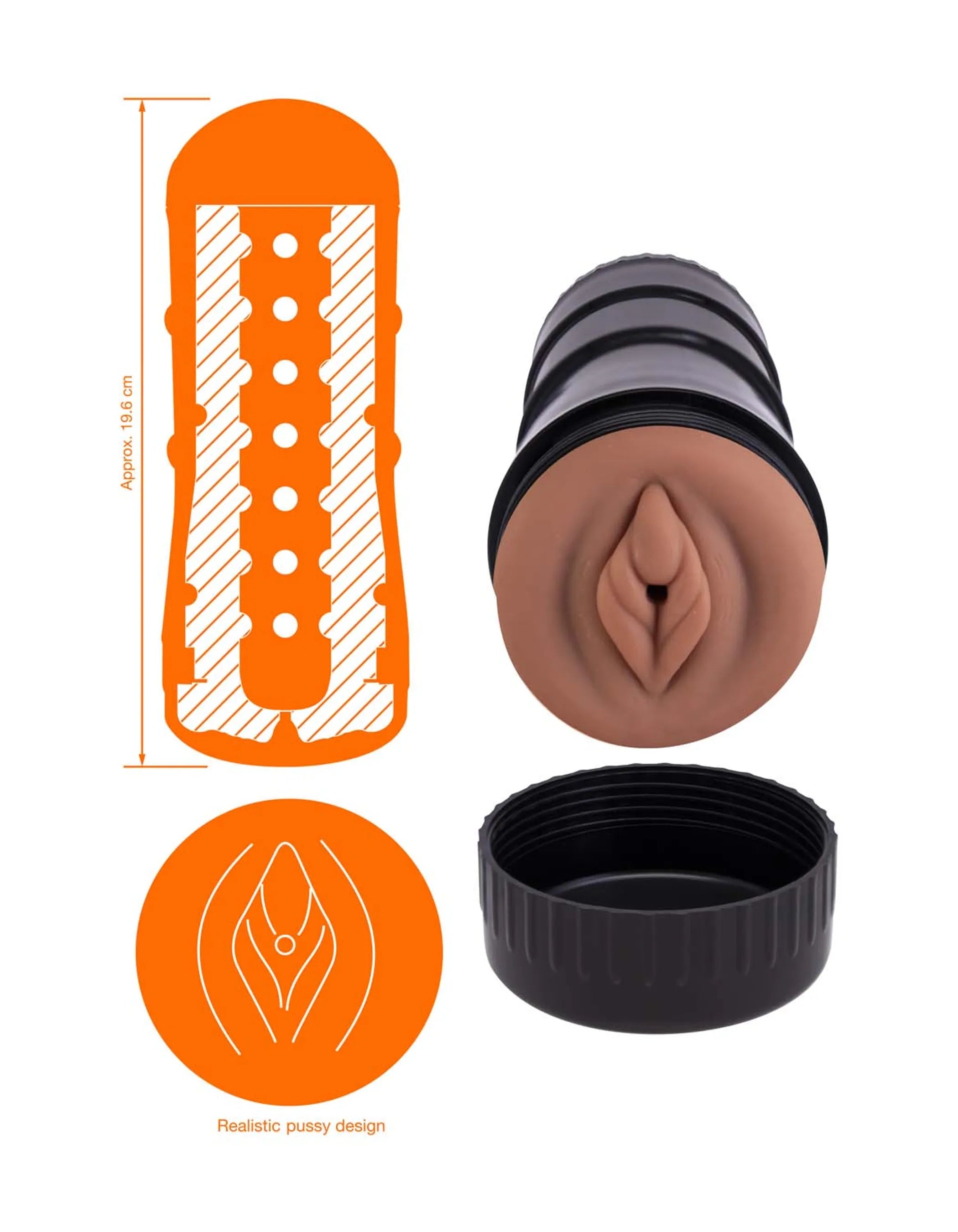DEE LITE HAND PXSSYLIGHT BROWN