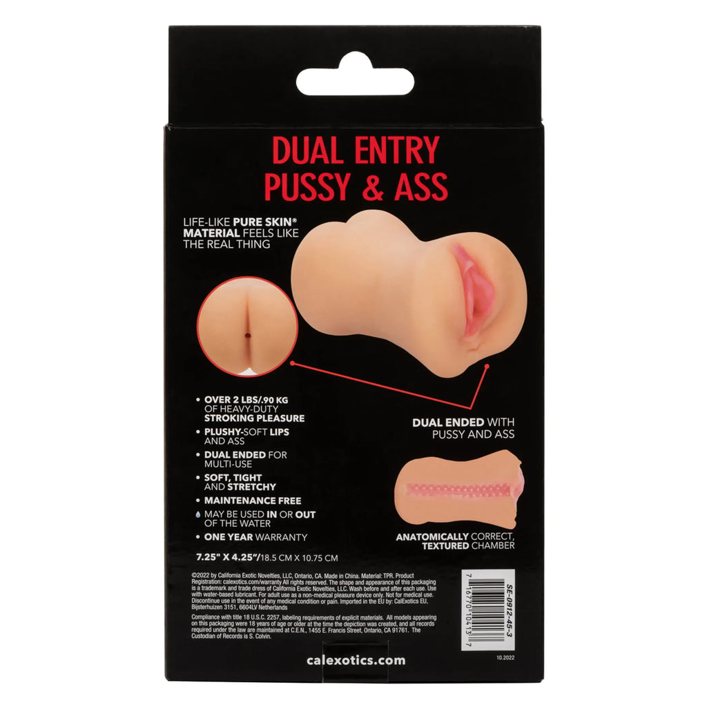 STROKE IT DUAL ENTRY PXSSY& ASS IVORY